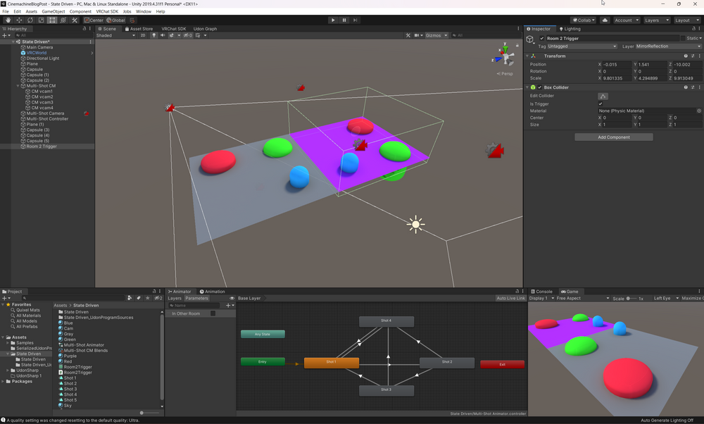 Adding a Room 2 Trigger
